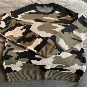 Generation Love Camo  Sweater
